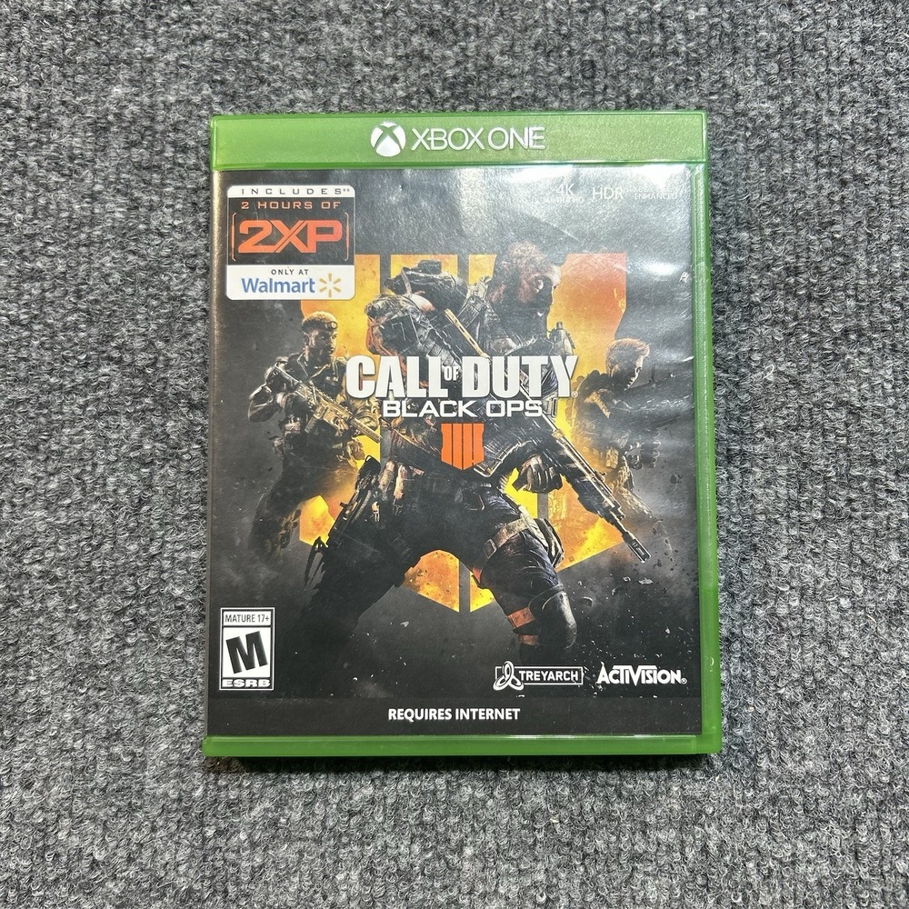 Call of Duty Black Ops 4 Wal-Mart Microsoft Xbox One Great Condition Online Play